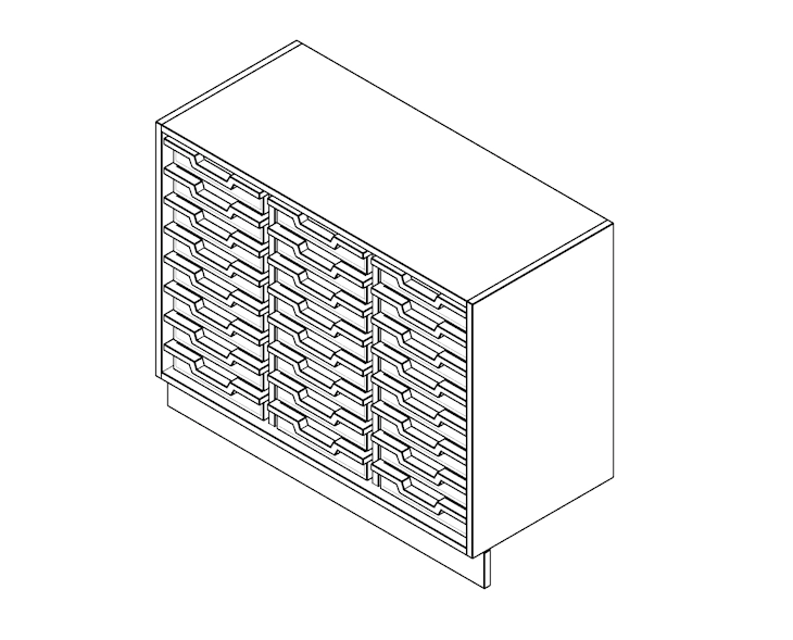 KonfigureWall Tray Unit
